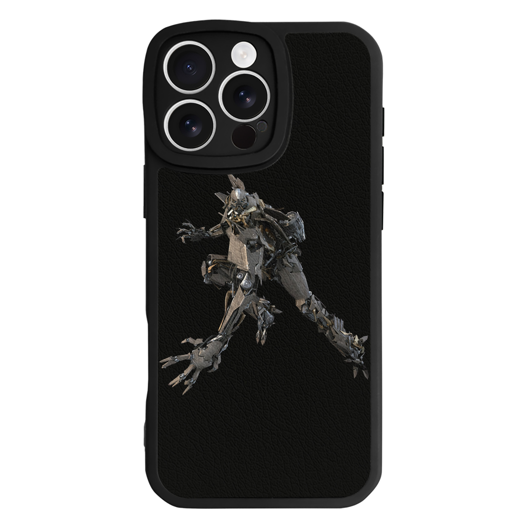 （画像用） Transformers トランスフォーマー 【iPhone 16シリーズ対応】シリコンスマホケース（レザー調） 材質：シリコン